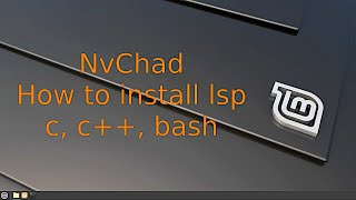 NvChad lsp server In Linux Mint c c bash linuxmint nvchad neovim [upl. by Adama]