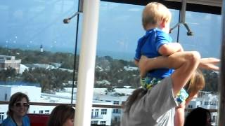 Tesla singer Jeff Keith with his son on the MOR Cruise [upl. by Ylirama]