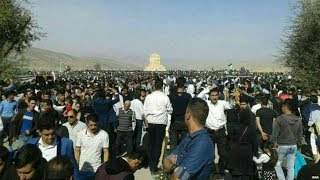 Iranian People Homage to Cyrus the Great in Pasargadae [upl. by Ashling]