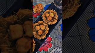 Bird nest recipe part 2  bird nest cutlets  cutlets  unique recipe [upl. by Princess]