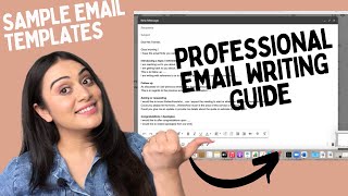 How To Write an Email Professional Email Writing Guide in English  Sample Email Template Twinkle [upl. by Goeger142]