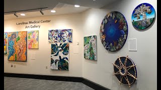 Atrium Health Carolina Medical Center Art Gallery [upl. by Lillith570]