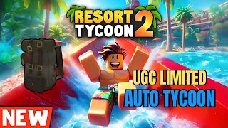 UGC LIMITED Resort Tycoon 2 Script  Auto Tycoon Summer Camp Event [upl. by Aysa]