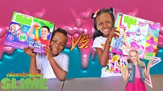 JOJO SIWA SLIME KIT VS REGULAR SLIME KIT  IS IT WORTH IT [upl. by Milburr643]