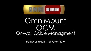 OmniMount OC175F Large Fixed TV Wall Mount [upl. by Derriey]