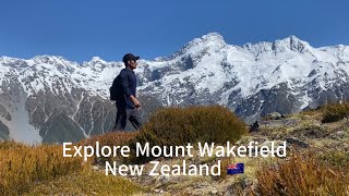 Explore Mount Wakefield  New Zealand 🇳🇿 [upl. by Enyalb49]