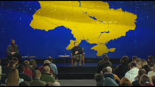 Ucraina Zelensky Paesi Ue e Usa proseguiranno aiuti finanziari [upl. by Atarman]