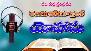 04యోహాను సువార్త Yohanu Suvartha The Gospal of John Telugu Audio Bible Full [upl. by Blackburn493]