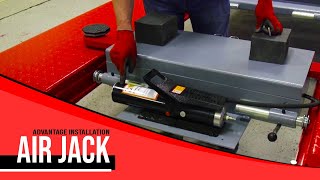 Discover the Benefits of an Air Jack on a 4Post Lift  How to Install an Air Jack on a 4 post Lift [upl. by Lavern]