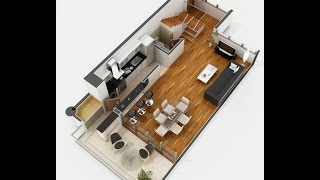 planos de casas en 3d pequeñas [upl. by Ehcsrop]