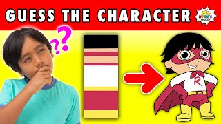 Guess The Character Challenge with Ryans World [upl. by Airotciv]