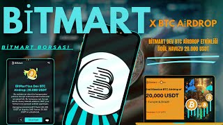 📊BİTMART DEV BTC AİRDROP ETKİNLİĞİ  20000 DEV BTC ÖDÜL HAVUZU‼️ YENİ KULLANICI AİRDROPLARI👨‍💻 [upl. by Arbua]