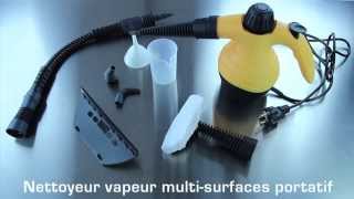 Le nettoyeur vapeur portatif par Clean Up [upl. by Bilat]