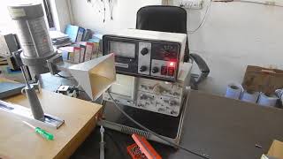 Microwave Test Bench Experiment part 7 horn antenna [upl. by Kannry]