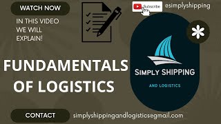 Understanding the Fundamentals of Logistics The Scope of Logistics From Supply to Demand [upl. by Candace]