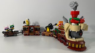 LEGO Trains  Bowser Express Train [upl. by Odnanreh]