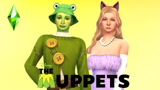 Kermit And Miss Piggy The Muppets  Create a sim I Sims 4 [upl. by Delastre]