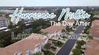 Lakewood Village  Hurricane Milton  Fort Myers FL [upl. by Ellehcirt]