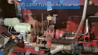 ELLEM T500 Turbine Air Starter [upl. by Lenrow]