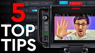 5 Top Tips for Blackmagic Cameras  ATEM Hacks LUTS Autofocus amp More [upl. by Eintihw]