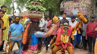 Golconda Bonalu 2023  Janu Keerthi amp Talwar Shiva Pothuraju Dance  Talwar Shiva Pothuraju Dance [upl. by Christoph]