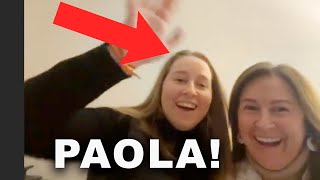 Paola coming to visit Our last Exchange Student calls us [upl. by Eslehc]