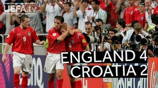 ENGLAND beat CROATIA at EURO 2004 [upl. by Ylrebmek]