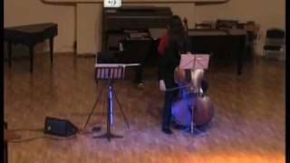 Theremin and contrabass music  Parallels by Dilyara Gabitovaavi [upl. by Otrebtuc]