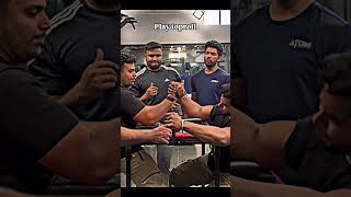 Toproll vs toproll armwrestling amitsingh propanjaleague [upl. by Ynottirb948]