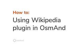 Using Wikipedia plugin in OsmAnd [upl. by Hindu]