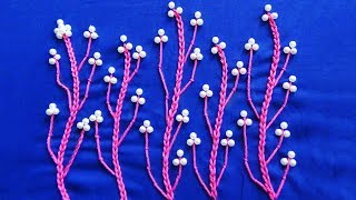 Hand Embroidery Chain Stitch [upl. by Mandle751]