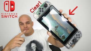 Nintendo Switch CLEAR EDITION  DIY Transparent Switch [upl. by Ryle]