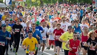 Découvrez le parcours des 10 km de Lausanne en accéléré [upl. by Perron]