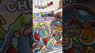 ASMR Coloring of Coco Wyo Cozy Christmas🎄 cocowyopenguinohuhu cocowyo [upl. by Adimra820]