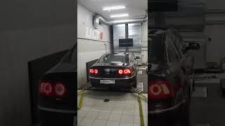 Volkswagen Phaeton W12 60 450hp BRN  On the Dyno  На диностенде  4K [upl. by Lorusso968]