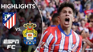 Giuliano Simeone makes Atleti history Atletico Madrid vs Las Palmas  LALIGA Highlights  ESPN FC [upl. by Nowtna]