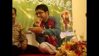 MIR HASSAN 15 ramzan reciting his rare poetry ALIas kay khoon ne at LIAQAT ABAD [upl. by Aivatal194]