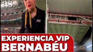 EXPERIENCIA VIP en el BERNABÉU ALUCINEN [upl. by Masuh887]