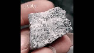 lolite lolite cordierite stones crystals gems rocks minerals rockhound [upl. by Nolitta532]