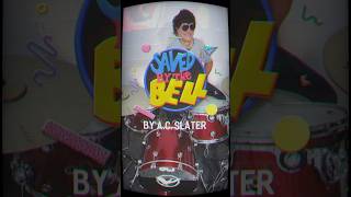 Saved By The Bell Theme Song  Drum Cover drumcover acslater mariolopez shorts halloween [upl. by Eisus]