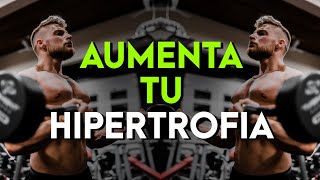 ¿Qué es la HIPERTROFIA  ¿CÓMO ganar MÁS MUSCULO [upl. by Roxy]