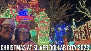 The Best Christmas Lights Display Silver Dollar City  Complete Walkthrough Branson 2023 [upl. by Hammel]