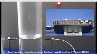 Fiber Optic Amplifier for Detection of Water Based Liquids [upl. by Dysart]