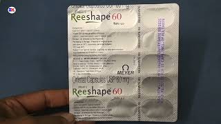 Reeshape 60 Capsule  Orlistat Capsule  Reeshape 60 Capsule Uses Benefits Dosage Review in Hindi [upl. by Anirrak]