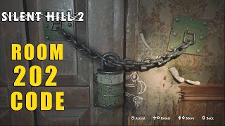 Room 202 Combination Lock Code  Silent Hill 2 Remake [upl. by Tillio]