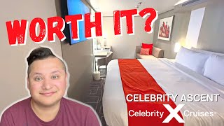 We cruised in the CHEAPEST cabin on the NEW CELEBRITY ASCENT cruise ship Was it Worth it [upl. by Capwell]