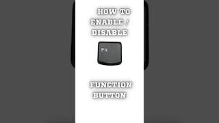 how to enable or disable function keys in windows function windows keyboard [upl. by Barton126]