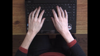 Typing Comfortably Part 3 the best hand and forearm movements for typing [upl. by Oniskey370]