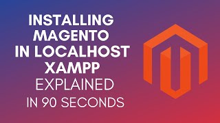 How To Install Magento In Localhost XAMPP In 2024 [upl. by Baese]