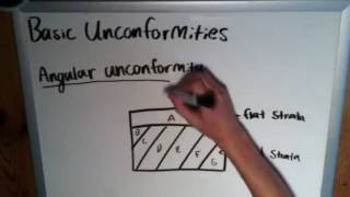 The Basics of Geology Basic Unconformities [upl. by Sweatt255]